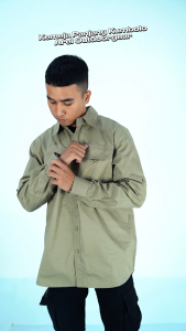 Kemeja Panjang Pria Kumbolo Arei Outdoorgear