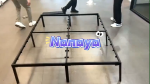 Giường sắt hộp 1m2*2m minh gọn nhẹ chắc chắn chịu tải tốt- Bảo Hành 12 Tháng 5 kích cỡ lắp sẵn dễ sử dụng