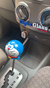 Tongkat Perseneling Mobil Karakter DORAEMON: Desain Kreatif Gear Sticks Manual Universal