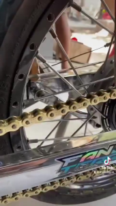 Rantai Motor Gold JRP RACING & Ukuran 428H-140L/415H-130L