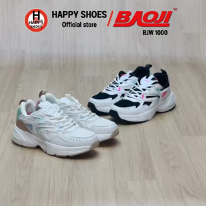 [🥇ของแท้100%🚚ส่งเร็ว🆓ฟรี...ถุงเท้า 1 คู่] BAOJI รองเท้าผ้าใบหญิง รองเท้ากีฬาหญิง รองเท้าวิ่ง รุ่น BJW1000 สวย นุ่มเบา สบายเท้า