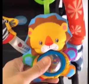 **READY STOCK**Baby Stroller Hanging Toys Infant Bed Crib Hanging Toys Baby Cot Rattle Toys For Tots Cots Rattles Seat