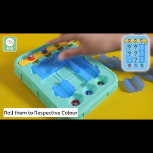 Ball Maze Game Permainan Labirin Smart Logic Board Game Maze Ball Puzzle Toy Gifts Challenges Game Educational Toys