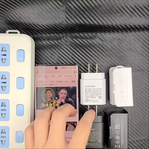 GenesVilla สายชาร์จเร็ว type c 25W ชุดชาร์จ หัวชาร์จ Samsung 25W PD หัวชาร์จ + สายชาร์จ ชาร์จเร็วสุด สายชาร์จ Type C to Type C cable Super Fast Charger รองรับรุ่น S20 S21 S22 A70 A71 A8 รับประกัน 1ปี