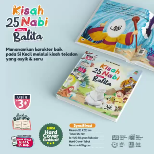 Buku Cerita Anak Islami Kisah 25 Nabi Untuk Balita By Ziyadbooks Hard Cover