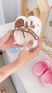 รองเท้ารัดส้นเด็ก รองเท้าหัวโตเด็ก ปรับได้ 2แบบ รัดส้นและไม่รัดส้น ใส่สบาย ยางนิ่มนุ่ม ยางนิ่มไม่แข็ง ใส่สบาย รองเท้าเด็กมาใหม่