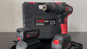 JLD Mesin bor cas 2 baterai 88VF Bor tangan tanpa kabel Pro-J13 Brushless Bor Cordless murah Promo Bor set komplit murah Impek JLD original Untuk Bor Besi/Tembok/Beton/Kayu - Lazada