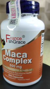 Sâm Maca Complex đỏ đen vàng tăng cường sức khoẻ sinh lý nam nữ 500 mg 200 viên