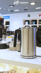 Ấm siêu tốc WMF Lono Kettle nội địa Đức 16L thân thép 2400W bình đun siêu tốc WMF thép cao cấp GermanySnT 10120