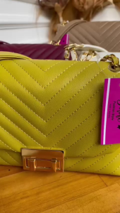 Tas Wanita Selempang Premium Shoulder Bag Bordir Kulit Sintetis Terbaru