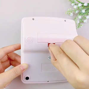 เครื่องคิดเลข เครื่องคิดเลข12หลัก 2in1 สีพาสเทล สีฟ้า /สีชมพู ใช้ถ่านหรือแสงก็ได้ เครื่องคิดเลขปุ่มใหญ่ จอใหญ่ 12Digits Calculator สวยมากๆ