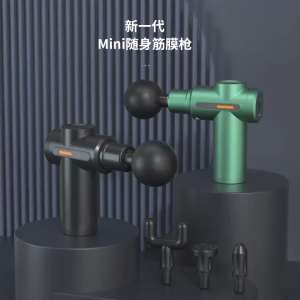 SCUDOS Alat pijat elektrik Massage Gun pijat getar elektrik - DEEP TISSUE MUSCLE MASSAGER GUN-black 4 in 1 Keep Going Max