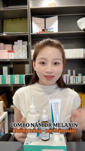 Bộ sản phẩm Nám TX Dr Melaxin trắng da  Giảm thâm sạm nám  tàn nhang .trắng da  đều màu da