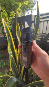 Senter LED Laser X39 7 Mode Sinar Solar Panel Flashlight Powerfull