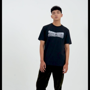 3Second Kaos Pria Lengan Pendek Katun Regular Fit Casual Tee C330324