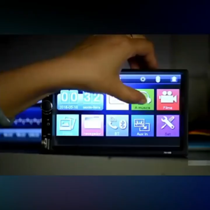 เครื่องเสียงรถยนต์ 7 นิ้ว Universal 2 Din 【7020】/【7033】หน้าจอสัมผัสสเตอริโอบลูทูธรถ MP5 มัลติมีเดีย IOS/Android USB/FM