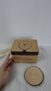 Ly Latte từ bã cà phê Hà Lê
