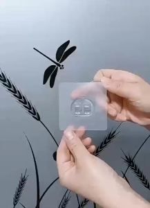 10Pcs Double-sided Adhesive Wall Hooks for Hanging Racks / Bathroon Under Wire Shelf Rack Holder Storage Hooks