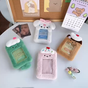 การ์ตู ที่ใส่นามบัตร ปกโฟโต้การ์ด แบบใส ป้ายธนาคาร ที่ใส่บัตรประจําตัว