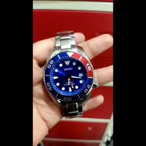 [Promo] Jam Tangan Pria Seiko SBDC057 Sumo Pepsi  Automatic Garansi 2 Tahun
