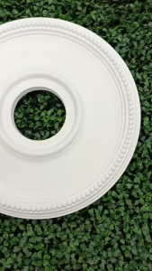 R516 CEILING ROSES MINIMALIST DESIGN | HIASAN CEILING | CEILING CENTRE ROSE | MATERIAL PU