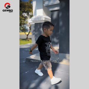 "Celana Cargo Anak 2-9 tahun - Celana Anak Laki-laki Cargo Pendek Katun Stretch Melar - Gembo Kids "