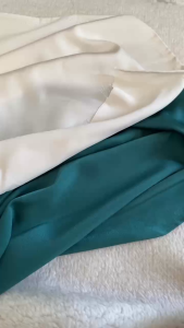 Vải Lụa Tằm Màu Trơn Giãn Nhẹ Khổ 1m5 - Chất Mềm Mịn Rũ - May Áo Dài Quần Ống Rộng Không Cần Lót