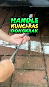 2PCS BOSCH Kunci Dongkrak Mobil Universal Auto Labor-Saving Jack Ratchet Wrench Besi Dongkrak Mobil Wheel Lug Wrench