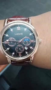 【Malaysia Stock】Mens watch fashion quartz watches mens Roman business casual waterproof luminous Jam Tangan Wanita Lelaki