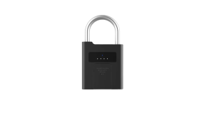 Waterproof Padlock Smart Fingerprint Padlock With Key Heavy Duty Door Lock Gate Lock for Outdoor