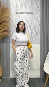 BRIEE FASHION - IVY PANTS RIBBON COQUETTE / KOREAN STYLE RIBBON COQUETTE -PN