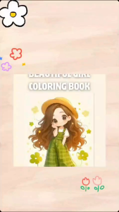 Tema Random Buku Mewarnai 100 Halaman Kertas Tebal 100 gsm Coloring Book For Kids Adult Aesthetic