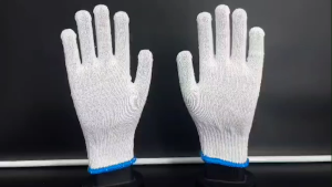 Work Nylon Gloves Sarung Tangan Kerja Tebal Serbaguna Safety Grip Protection Work Gloves