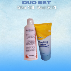 Duo Set 120ml Generic Sunblock Lotion&SkeenCare Peeling Lotion All Sizes