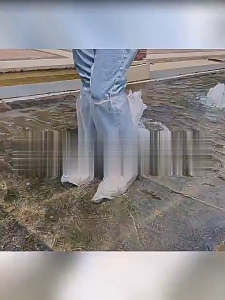 BW-S65 Pelindung Sepatu Anti Air Panjang Rain Cover Shoes / Jas Hujan Sarung Pelindung Universal