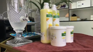 Bộ Chăm Sóc Da Hoa Cúc | Bộ Hoa Cúc 4 Món | Tẩy Da Chết Nước Hoa Hồng Kem Massage Tẩy Da Chết Trong Spa