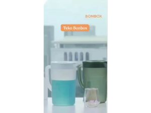 BONBOX BKL802 Teko Plastik Kettle Air 2.5L Tahan Dingin Panas BFA Free - Dark Green