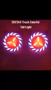 1 Pc - 12V-24V Tail Light Flashing LED Light Waterproof Strobe Warning Lamp For Trucks Vans SUV Jeep Automobiles