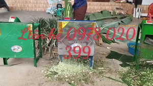 Máy băm chuối cho gà vịt  băm cỏ cho trâu bò  công suất 2 ngựa