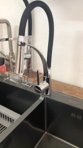 VÒI RỬA BÁT RỬA CHÉN CẦN MỀM NÓNG LẠNH GR B 605