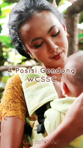 CuddleMe Baby Carrier Gendongan Bayi Hipseat WCSSC Ultimo Jacquard