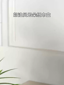 【COD】Creative Cotton Irregular Cloud Shape Tissue Holder High - Grade Napkins Face Towel Storage Box Light Luxury Household Living Room Ornaments