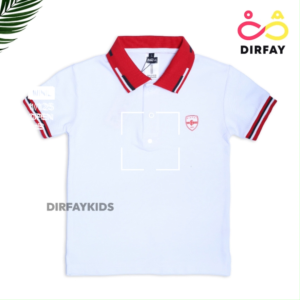 Dirfay Kids Baju Kaos Kerah Anak Laki Laki Usia 1-12 Tahun