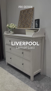 Pro Design Liverpool CH3 Lemari Laci / Bufet / Kabinet