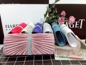 Clutch nữ cầm tay Túi dự tiệc kèm dây đeo sang trọng LILA CSO19