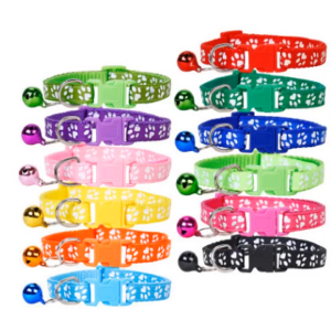 Vòng cổ cho Mèo có chuông giao màu theo yêu cầu (mẫu mới) - Love Pets Shop