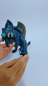 Kaiju Pacific Rim Leatherback Trespasser Knifehead Raijin Scunner Monster model Children Gift