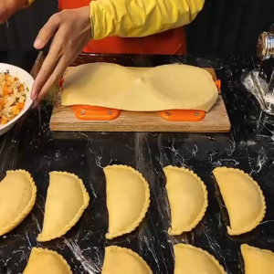 Cetakan Pastel Lipat Kayu Jati Asli