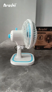 Arashi Kipas Angin Meja - 8 inch - AR 138 - FREE ONGKIR Jabodetabek