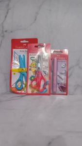 1 Pcs Faber Castell Gunting Anak Children Scissors 180769 Gunting Untuk Anak Anak Faber Castell Murah Gunting Kertas Gunting Aman Untuk Anak Peralatan Sekolah Perlengkapan Menulis Gunting Mainan Gunting Besi Gunting Safety Ujung Bulat Gunting Anak Paud TK